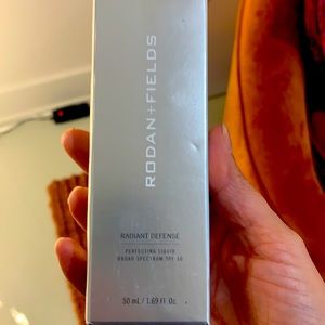 New in box.  Rodan and Fields Radiant Defense in Sand (3).